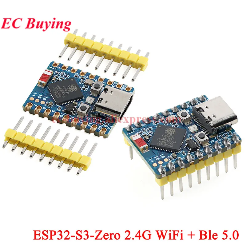 1-10 szt. ESP32-S3-Zero ESP32-C3-Zero ESP32S3 ESP32C3 Mini Moduł Płytka Rozwojowa 2.4Ghz WiFi Wi-Fi Kompatybilny z Bluetooth Ble 5.0 — zdjęcie produktu 5