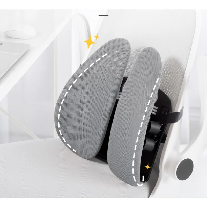 

Ergonomic, Office Sedentary Artifact, Breathable Lumbar Pillow, Pneumatic Back Cushion