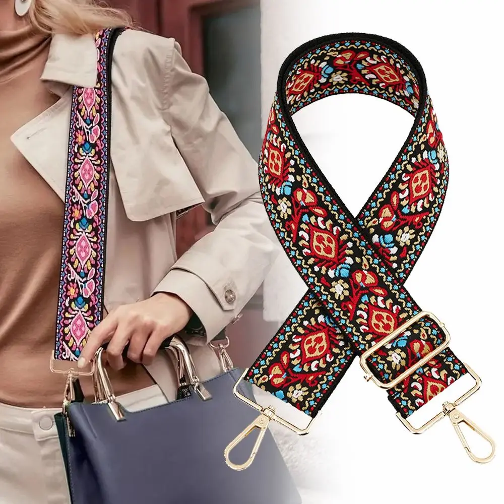 

Diamond Pattern Crossbody Strap Replacement Multifunctional Nylon Bag Strap Adjustable Single Shoulder Travel Accessories