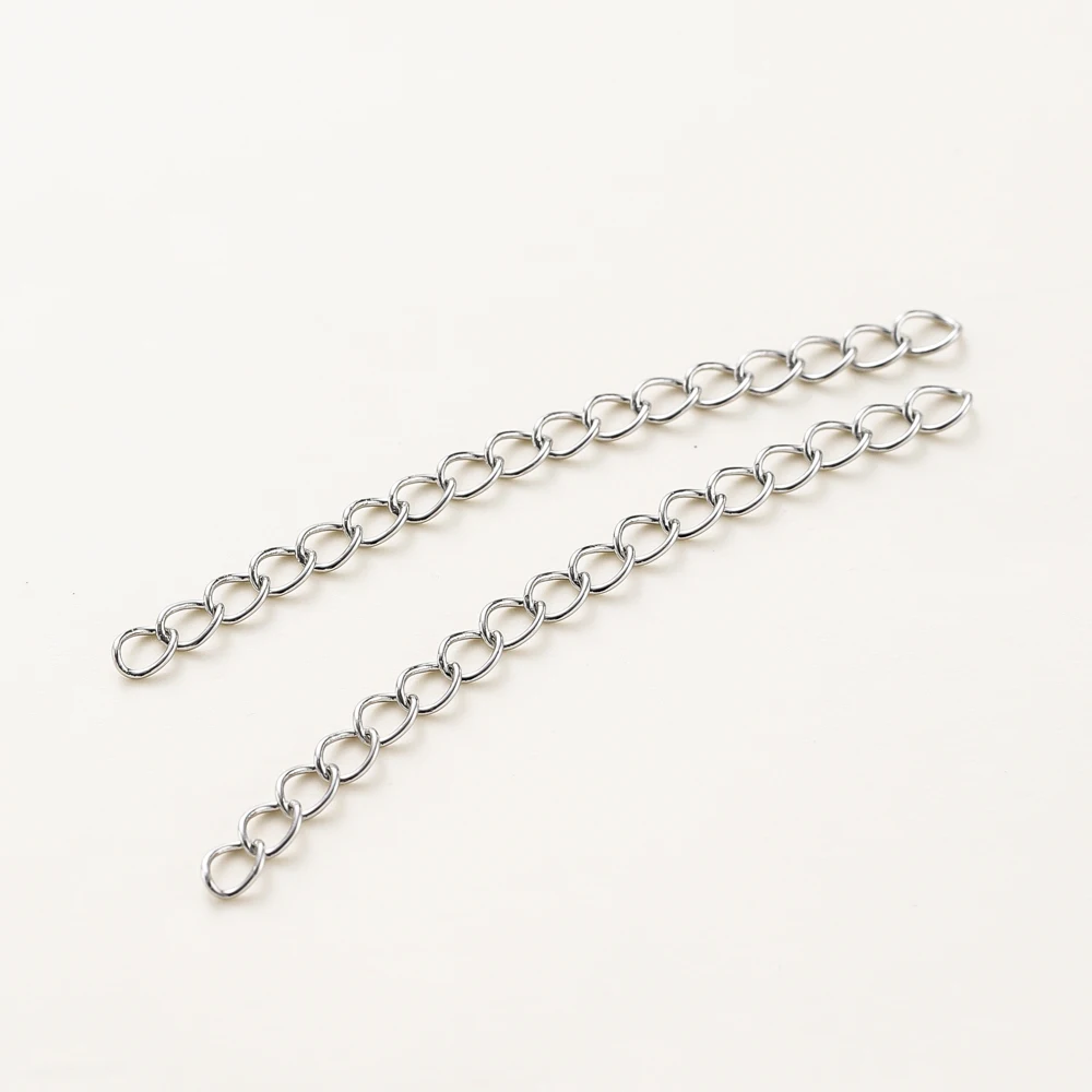14K Gold Plated Extended Tail Chain Necklace, 20pcs