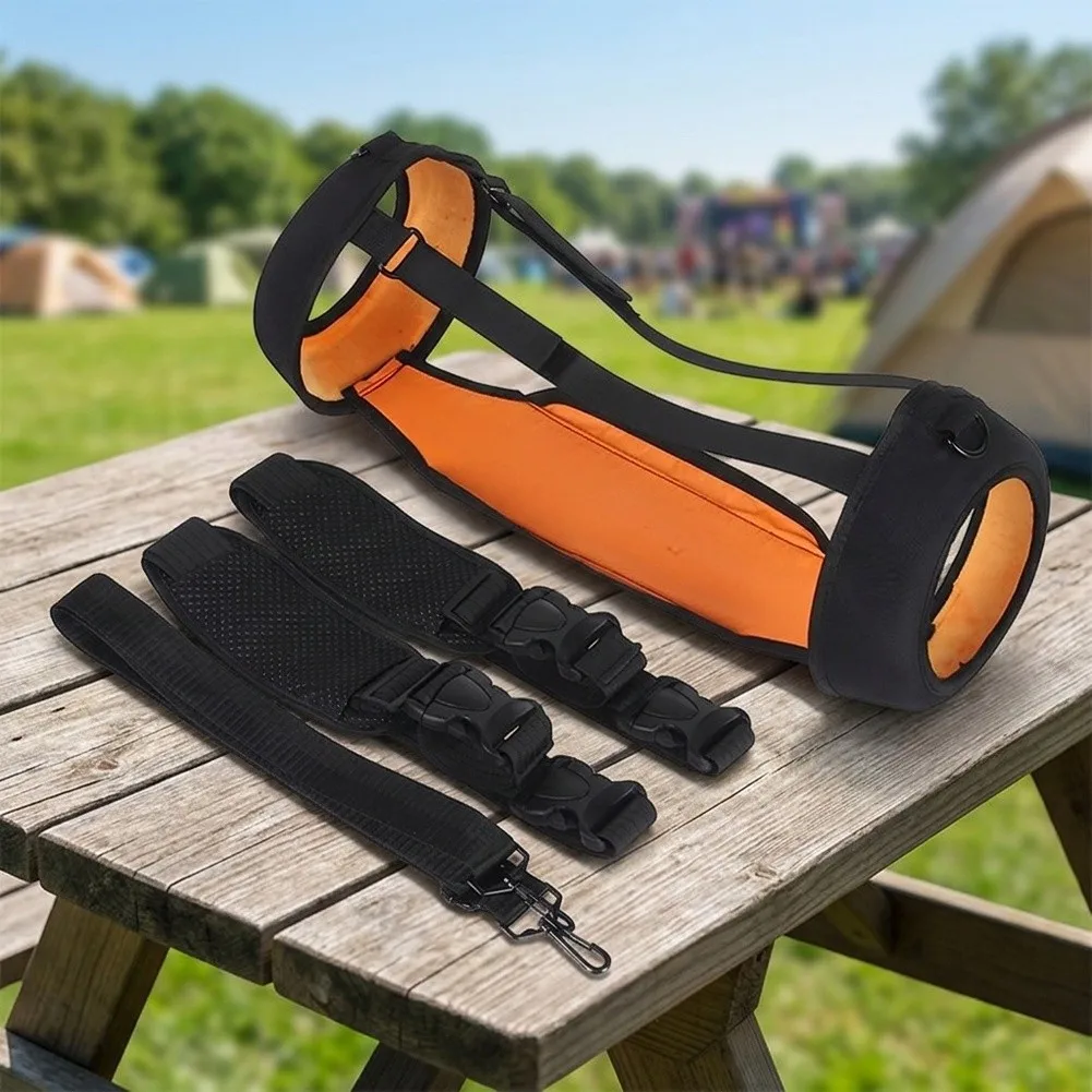 Protection Sleeve Straps Bag With 3 Adjustable Straps For JBL For Boombox 3 Waterproof Storage Bag Sound Permeable Bag
