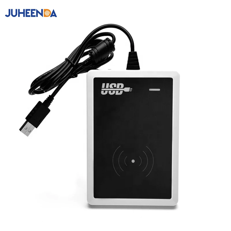 JUHEENDA Card Encoder for ProUSB V9 Hotel Card Lock System T57 T5577 M1 Card Writer Machine Work With Different Encoder Number