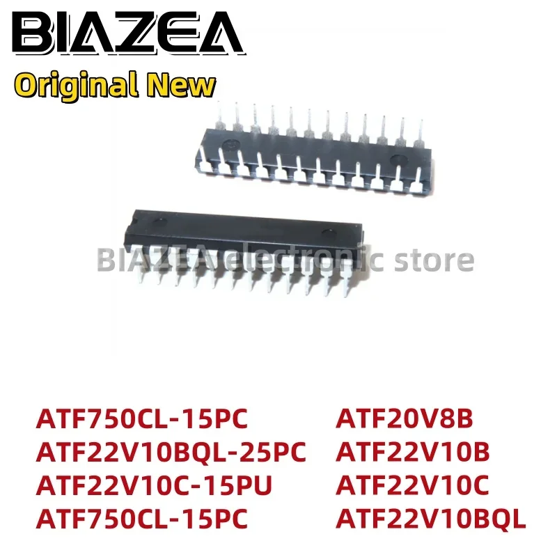 1piece ATF750CL-15PC ATF22V10BQL-25PC ATF22V10C-15PU ATF750CL-15PC ATF20V8B ATF22V10B ATF22V10C ATF22V10BQL DIP24