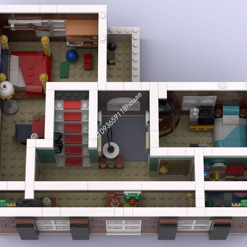 3782 قطعة MOC McCallister قصر وحدات نموذج اللبنات لتقوم بها بنفسك اللعب فكرة إبداعية التعليم هدية الكريسماس هدايا أعياد ميلاد للأطفال