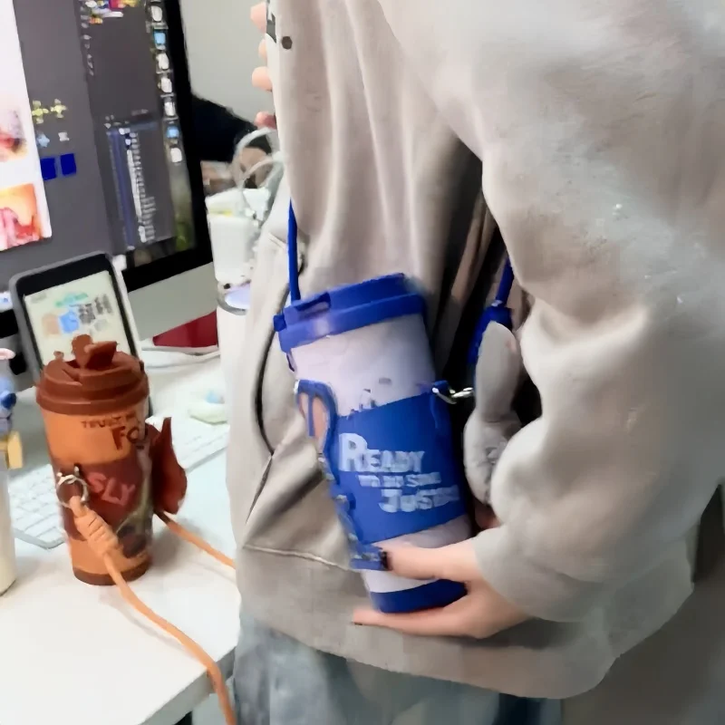 nieuwe echte Nick Wilde grote capaciteit roestvrijstalen beker koffiekopje waterfles reisbeker zootopia periferie vakantiecadeau