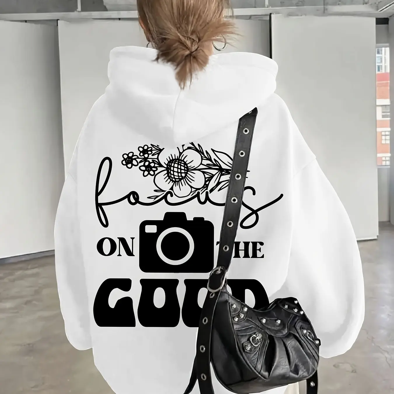 

Graphic Printing Autumn and Winter Pure Cotton Men's and Women's Hoodies Casual Outdoor Street Sports Loose Training Brand Trend