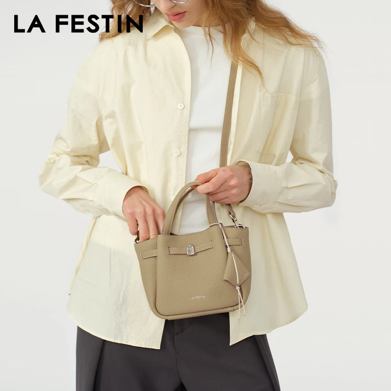 

LA FESTIN Original Brand Trendy Women's Handbag 2025 Fashion Shoulder Crossbody Bag Casual Tote Bags Summer Bag Lady Wallet