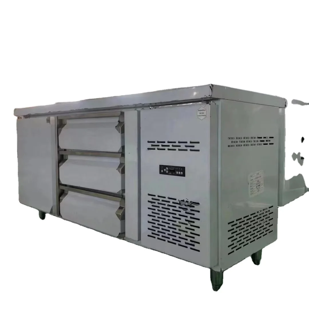 

Hotel Restaurant Kitchen Equipment Heavy du Stainless Steel Commercial Electrical Refrigeration Refrigerator Freezer