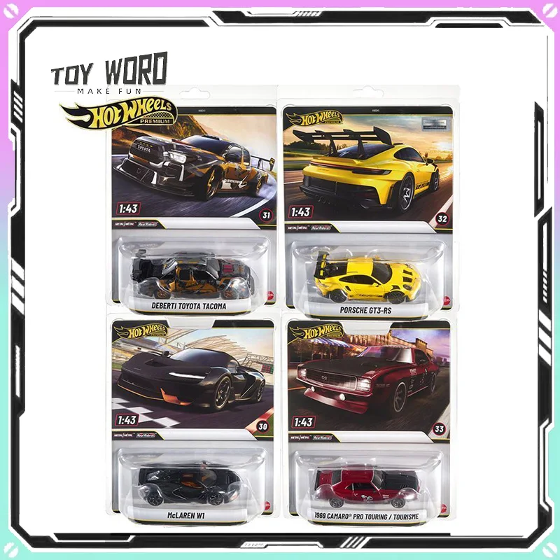 

New Hot Wheels 1:43 Car Culture Series Cars Model Alloy Car Model Toyota Porsche McLaren Custom Collectible Birthday Toy Gifts