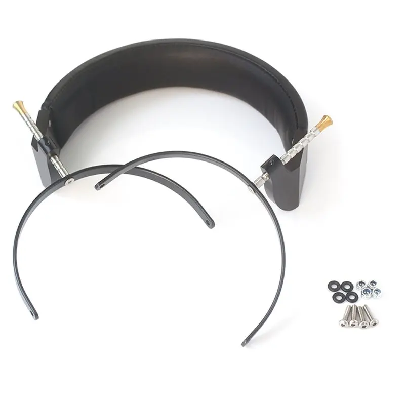 B03B-Rotatable Headphones Headband 110Mm Over-Ear Headphone Replacement Parts DIY Metal Headband Head Components