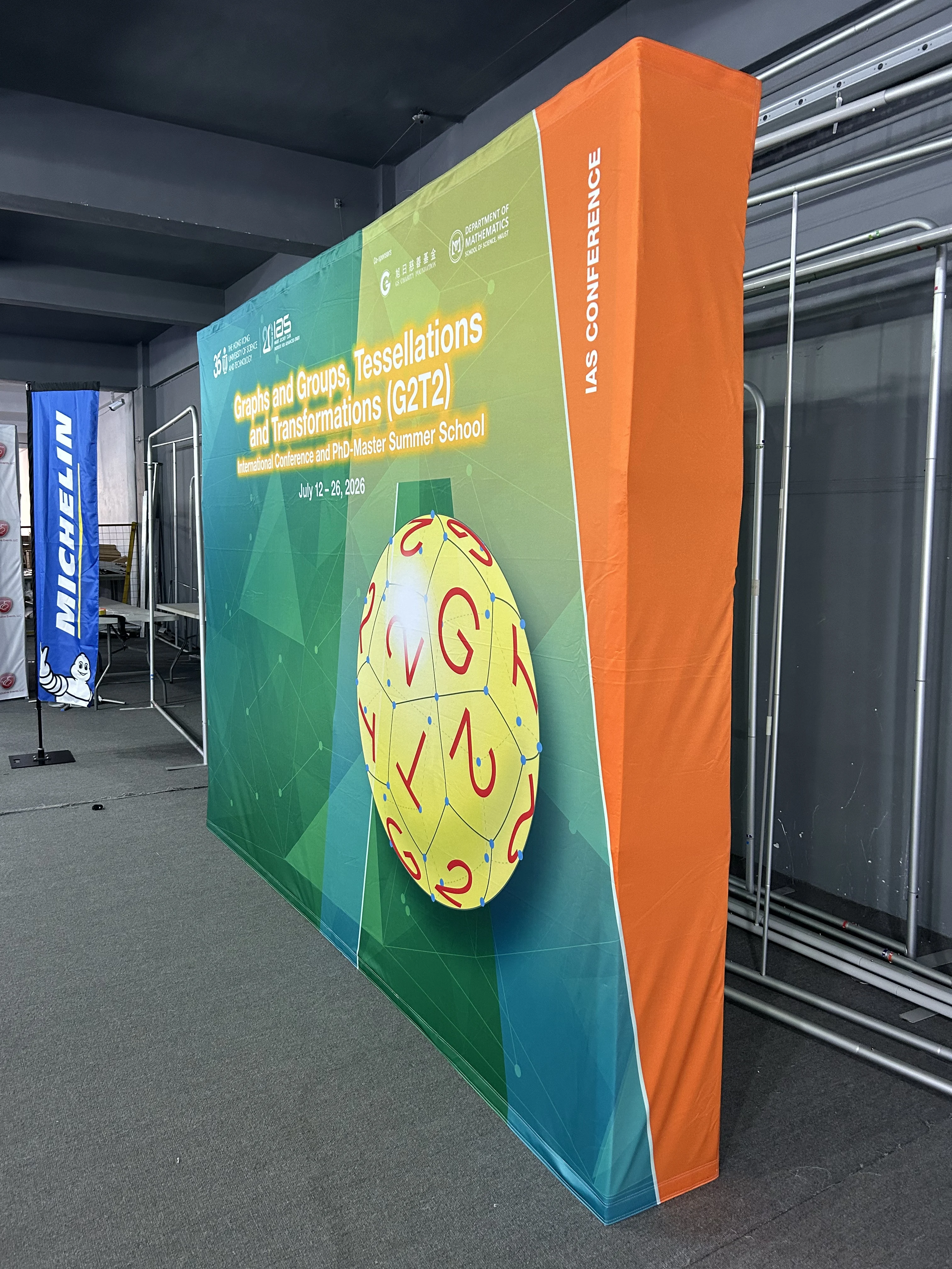 8ft 10ft Banner Exhibit Display Trade Show Tension Fabric Pop Up Wall Retractable Publicitaire backdrop Customized Fabric Cover