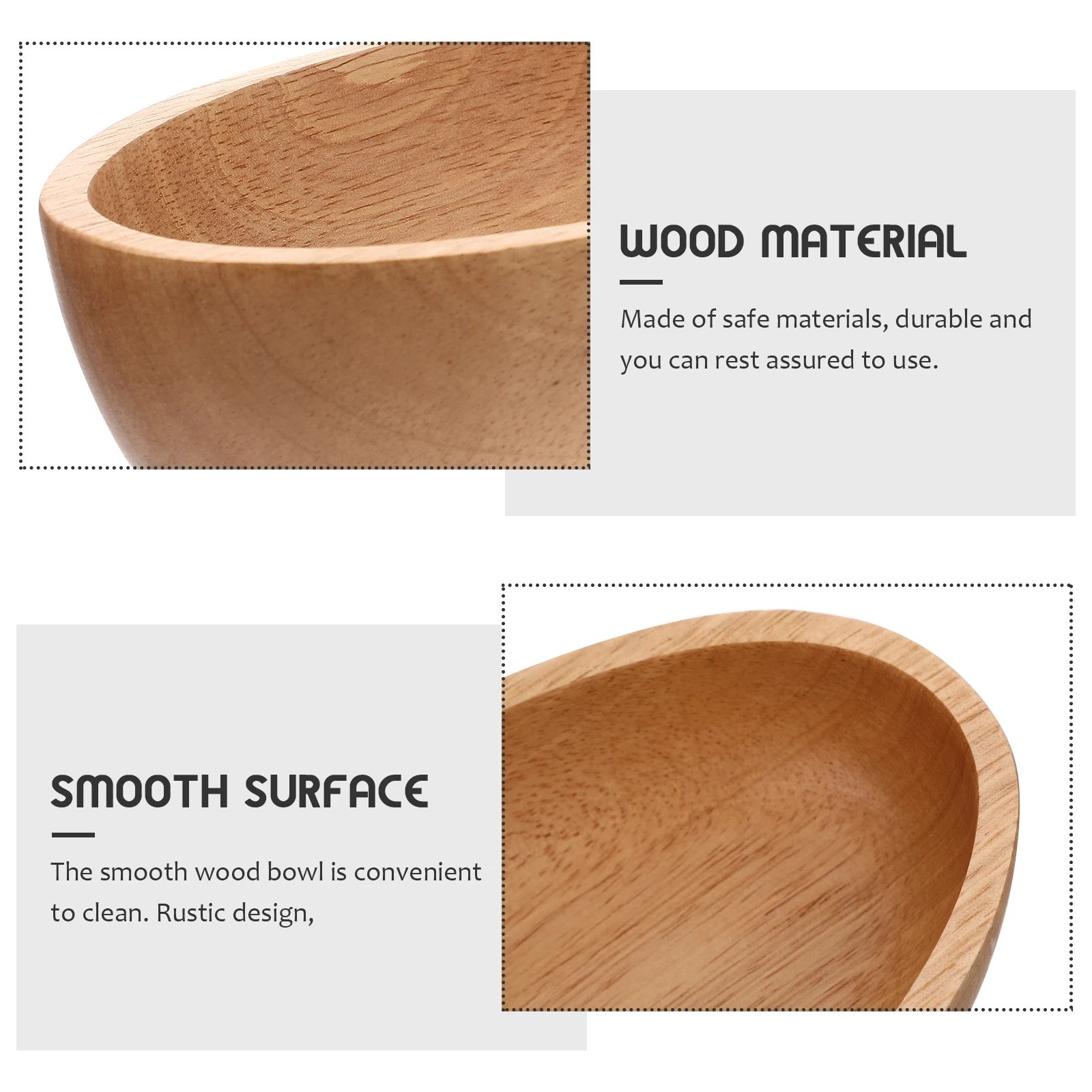 

Solid Wood Fruit Plate Tray Safe Material Smooth Surface Rustic Design Washable Reusable Easy Clean Snacks Storage Tray
