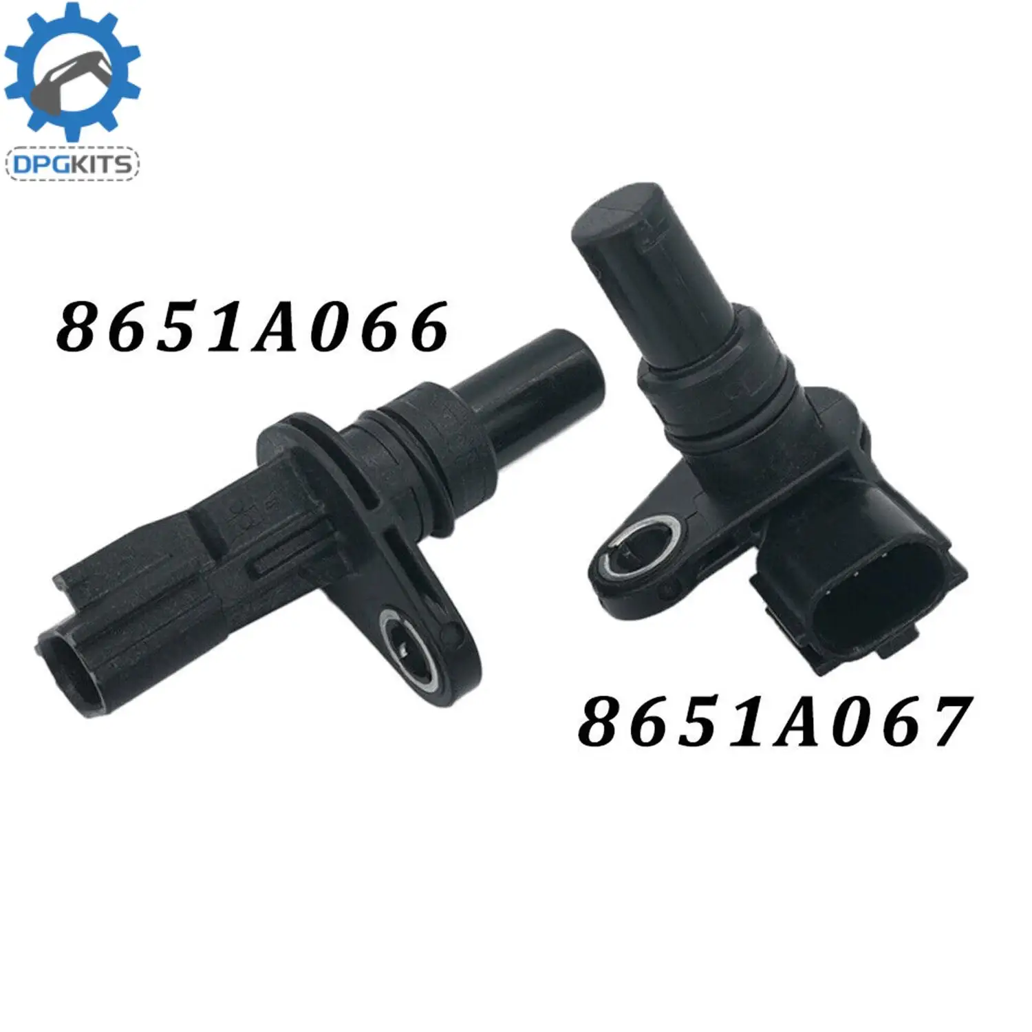 2pcs 8651A066 8651A067 Transmission Input & Output Speed Sensor For Mitsubishi Lancer Outlander 2.0L 2.4L 1998CC 2360CC