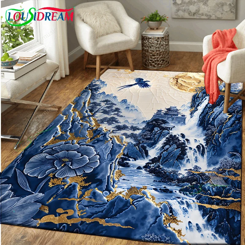 

Gold Paradise Porcelain Entrance Carpets for Kitchen Floor Bedroom Rugs Home Decor Decoration Doormat Outdoor Room Foot Gifts