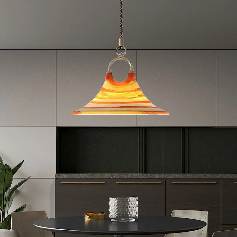 Modern Acrylic Plexiglass LED Pendant Chandelier Living Room Restaurant Bedroom Kitchen Simple Stylish Lamp Home Decor Lighting