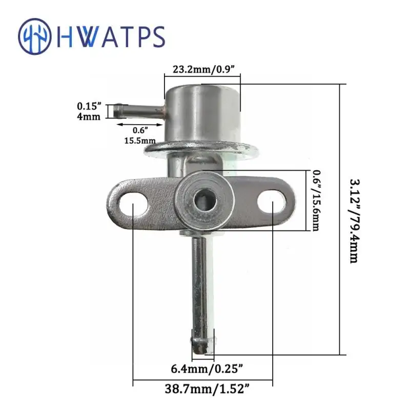 MD173985 Fuel Pressure Regulator Fits Mitsubishi Galant Delica RVR Expo LRV Dodge Plymouth Colt Eagle 1.8 2.4 1992- 4G93 PR186