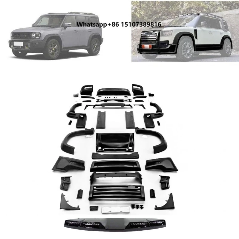 Car Exterior Accessories Body Parts Facelift Body Kit Bumper Suitable for Jetour Traveller T2 2023 2024