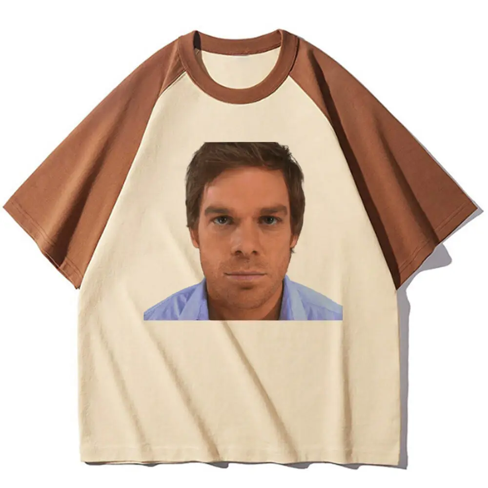 

Dexter Morgan tshirt teen Digital anime Punk Pop Culture 80s t-shirt kawaii korean clothes Y2k Punk Breathable Colorful