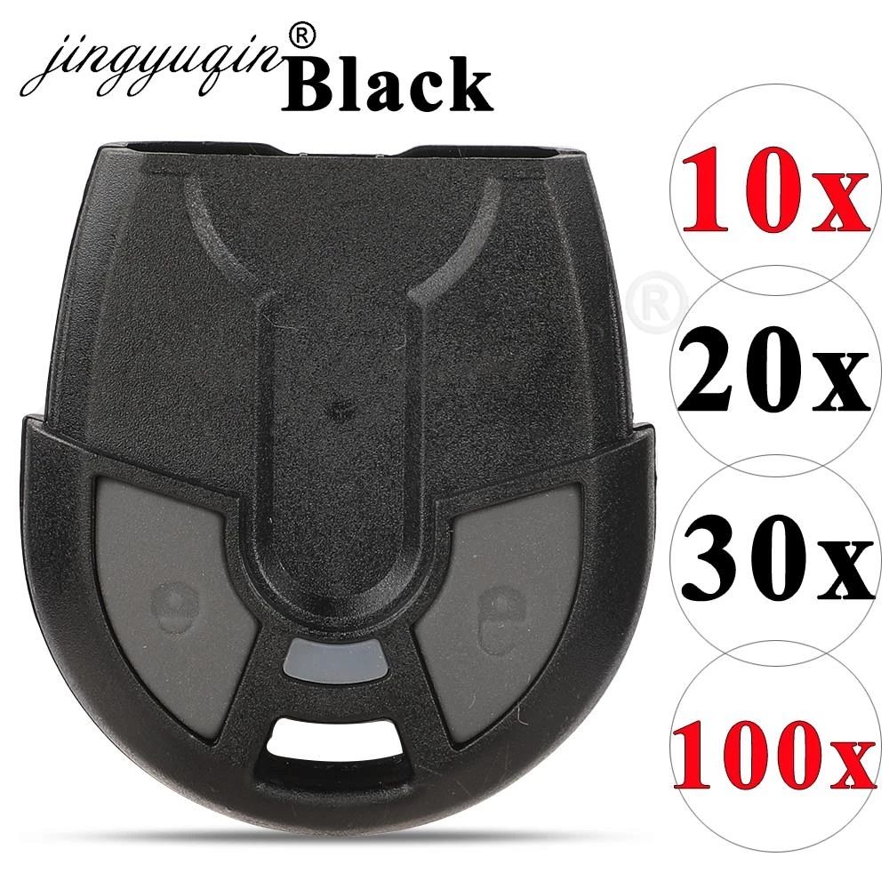 

jingyuqin 10/20/30/50/100pcs Only Head Key Shell Case for Fiat FT2-2 Positron Flex (PX52) Alarm Buttons PX32 290 EX300 330 360