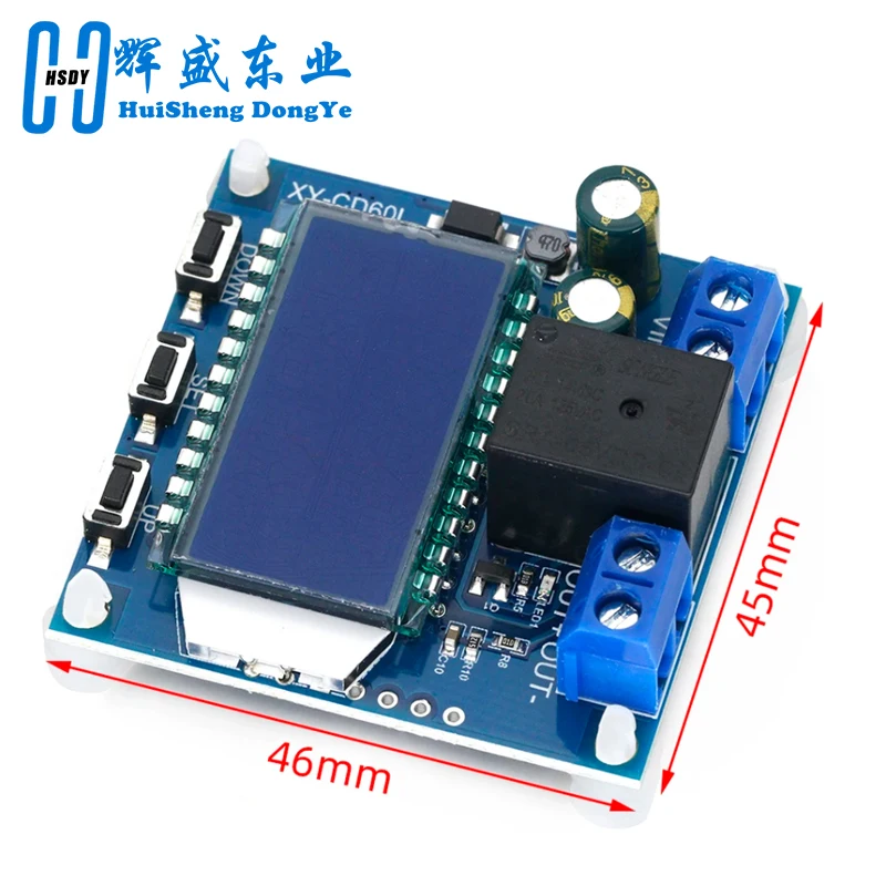 CD60L Solar Battery Charger Controller 12V 24V 48V Charging Discharge Control Module Under voltage Current protector Board