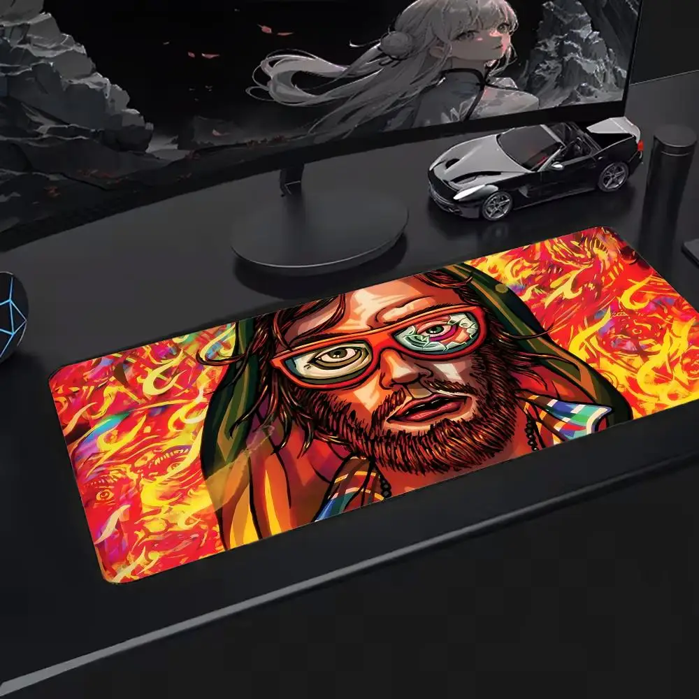 

Hotline Miami Mouse Pad Oversized Mouse Mat, Extended Gaming Surface, Non-Slip Backing, Perfect for Desk Use