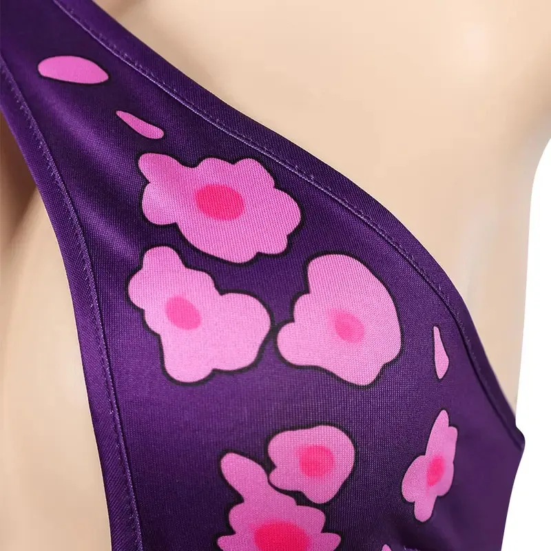 Betsy Braddock Cosplay Fantasy Abbigliamento Costume da bagno viola sexy Gioco Rival Costume Travestimento Donne adulte Fantasia Abiti da festa