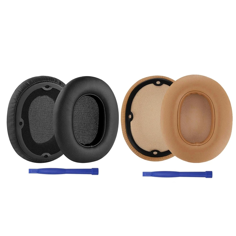 Y1UB Durable Ear Pads for W830BT Headphone Round Cup Earmuffs Easily Replaced EarPads Covers Replacement