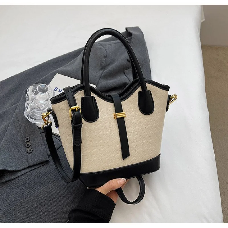 Tas Tangan Kulit Asli Mewah untuk Wanita, Tas Tote dan Selempang oleh Desainer Terkenal, Mode Wanita Klasik Populer