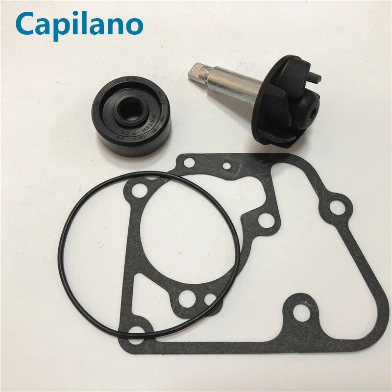 motorcycle 4pcs Water Pump Repair Kit YP125 For YAMAHA 125cc Majesty YP 125 water-cooling spare parts