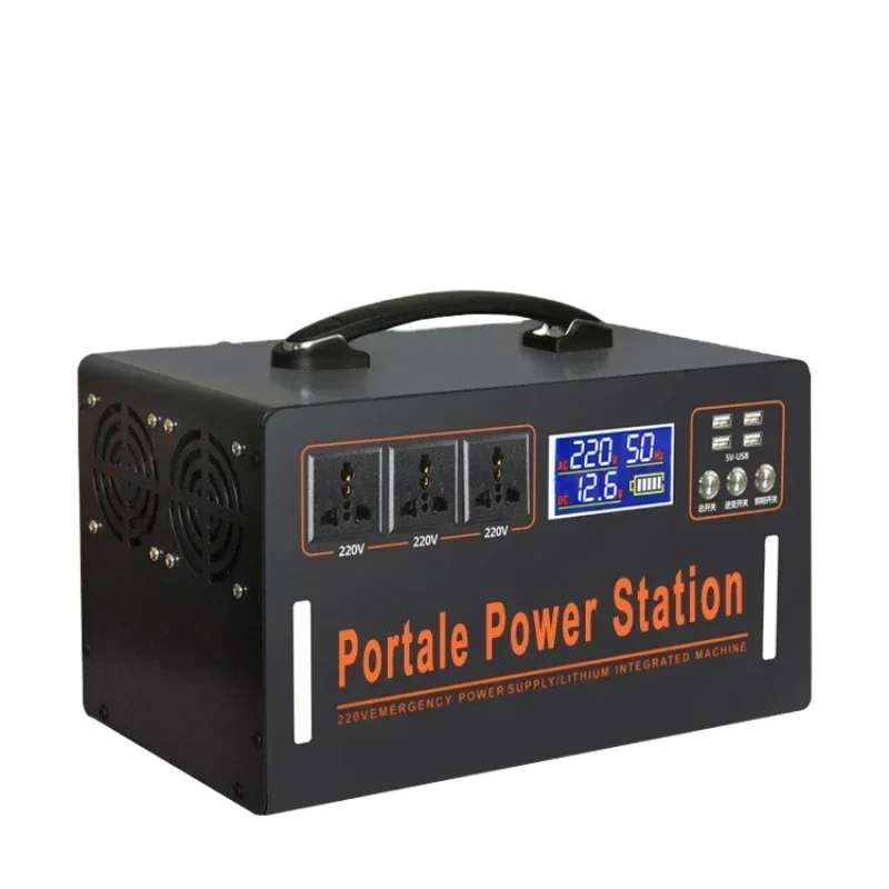 Led Emergency Power Supply Home Application 1200W 730Ah Power Supply With Battery Backup New Energy Solar Portable Power Station