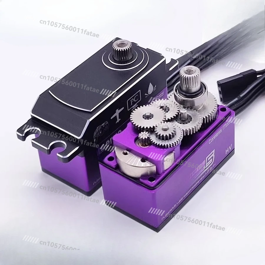 

G25 25kg 7.4v High Pressure Speed Metal Tooth Waterproof Hollow Cup Large Torque Short Body Steering Gear