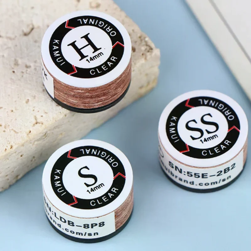 

1pc Billiard Pool Cue Tip 14mm SS/S/M/H Snooker Tip Billiard Pool Cue Tips Billiard Cue Stick Tips Snooker Billiard Accessories