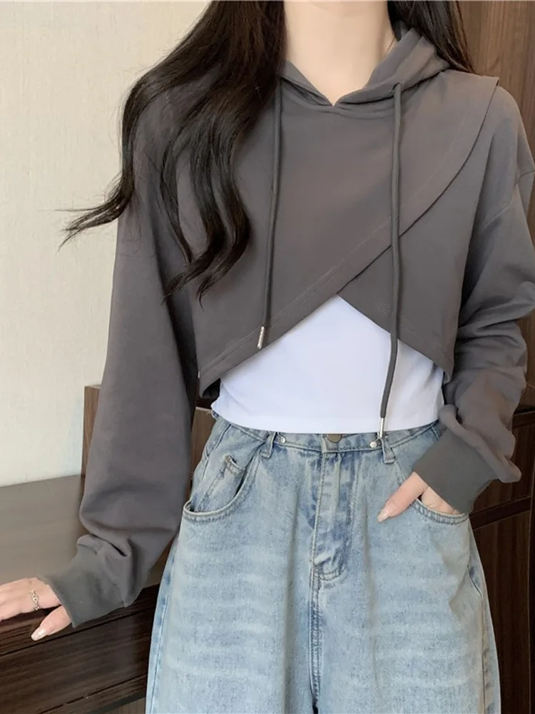 

Hooded Y2K Hoodie Woman Fashionable Comfortable Winter Zipper Trend Simple Wear Unisex Round-Neck Harajuku Pattern Womens Punk