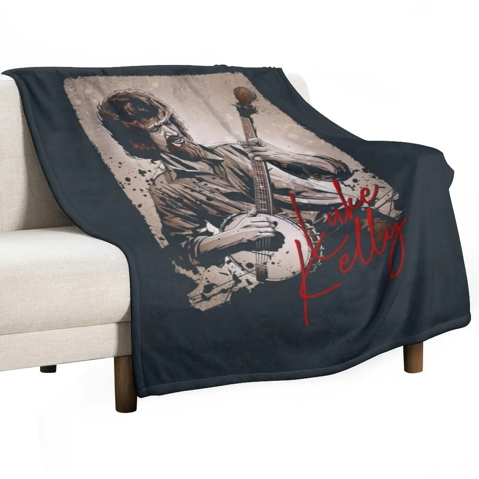 LUKE KELLY Throw Blanket Kid'S Cute Hairy Blankets