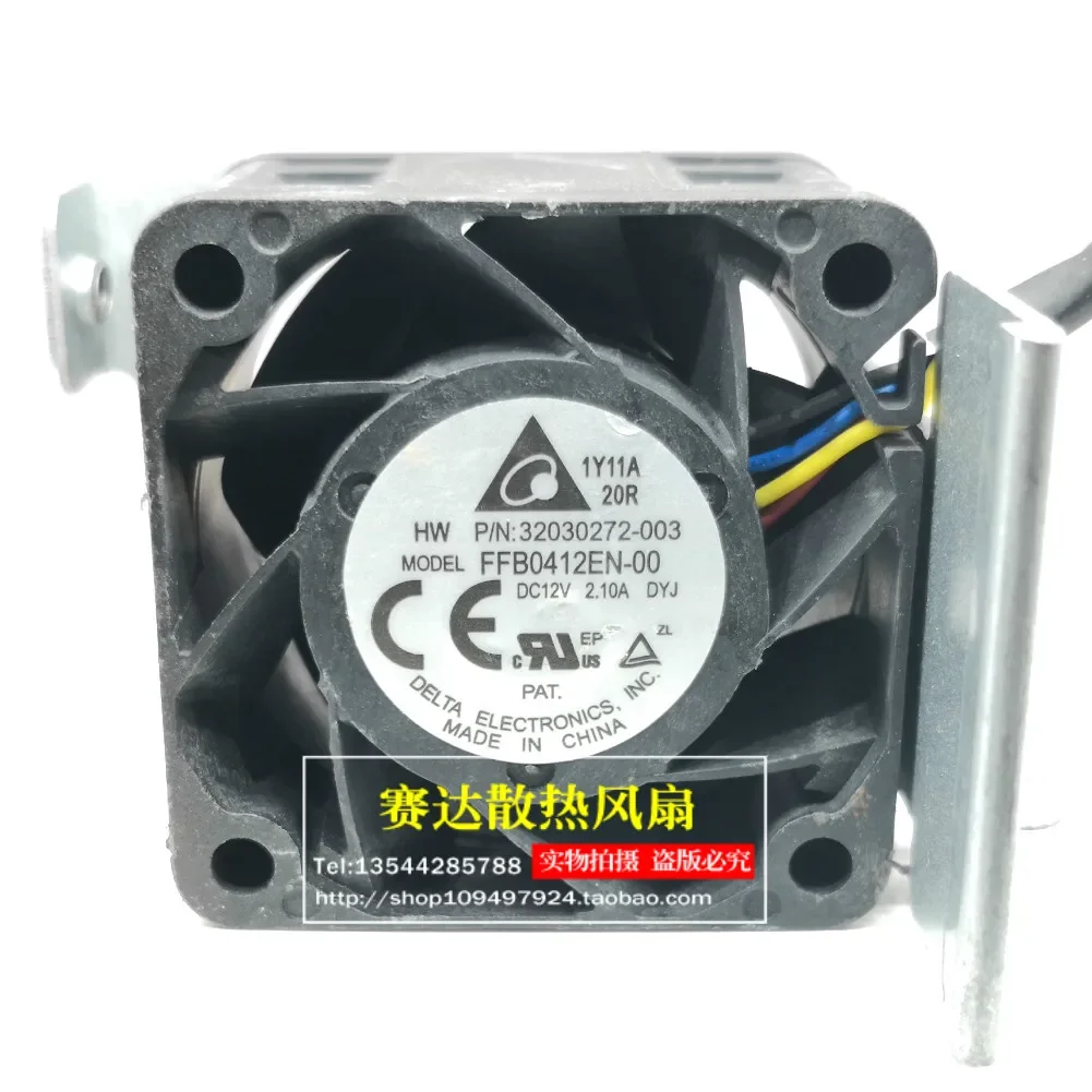 JFG For DELTA FFB0412EN-00 4028 12V 2.10A Server Power Supply Large Air Volume Cooling Fan 40*40*28mm