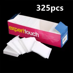 325pcs Nail Wipe Lint-Free Cotton Pad Nail Polish Remover Wipes Napkins For Nail Art Gel Polish Remover Manicure Tool