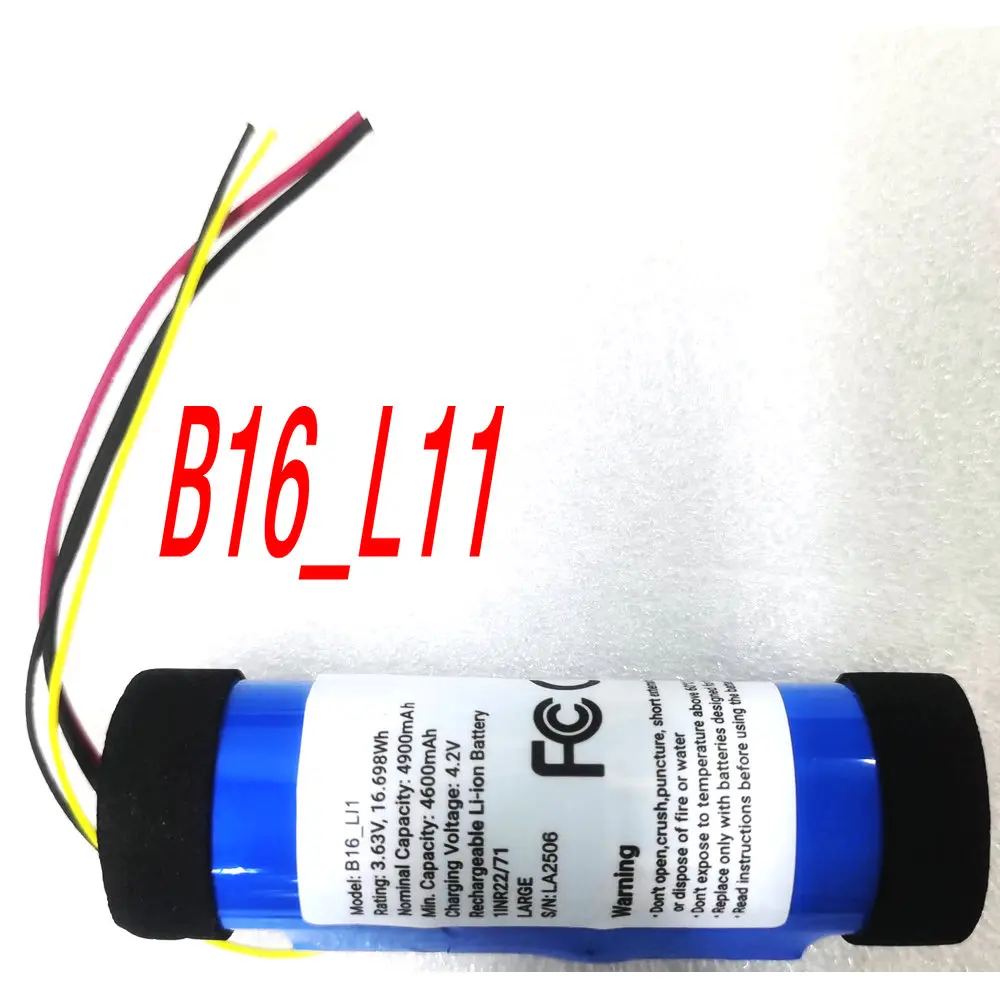 3.63 فولت 16.698 وات في الساعة B16_L11 بطارية ليثيوم أيون قابلة للشحن 1INR22/71 S/N:LA2506 #1