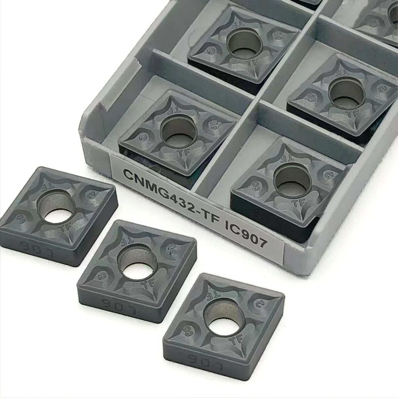 مخرطة تحول خارجية CNC ، أداة عالية الجودة ، إدراج ، CNMG120404 ، IC907 ، IC908 ، CNMG120408 ، TF IC907 ، IC908