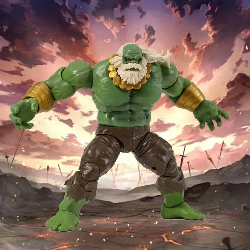 

Популярные игрушки Marvel Legends Deluxe Master Hulk Series, фигурка героя из ПВХ, детская игрушка