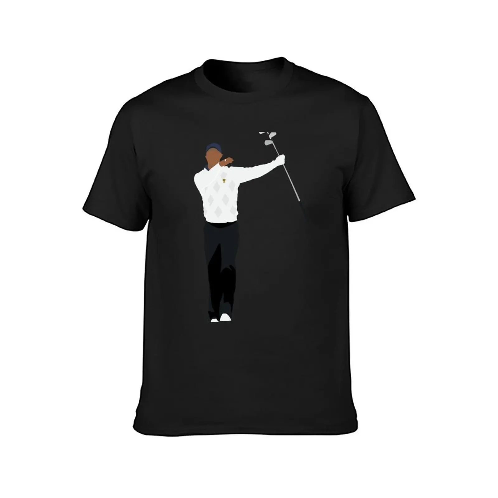 Tiger, Presidents Cup, Sunday Red, Golf Clubs, Club Twirl, pga, Augusta, The Master, Win, Fist Pump, Golf, Golfer, Golfi T-Shirt