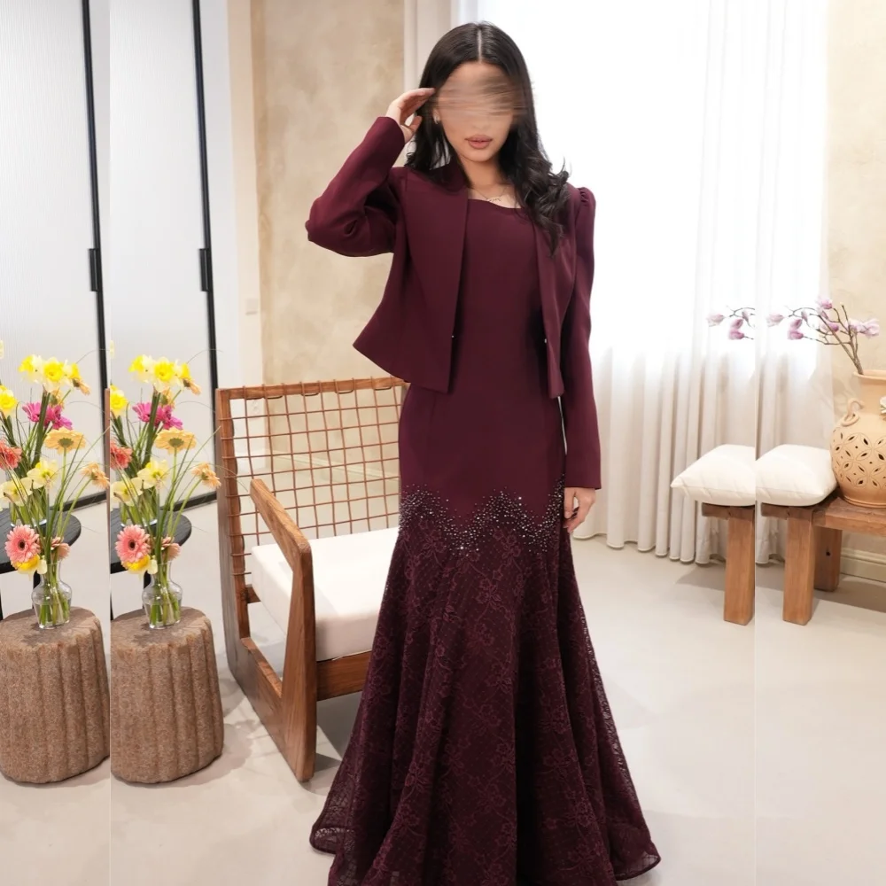 Customized Classic High Quality Evening Dresses Glitter Pleat Trumpet Long Dresses Wedding Party Dress Elegant