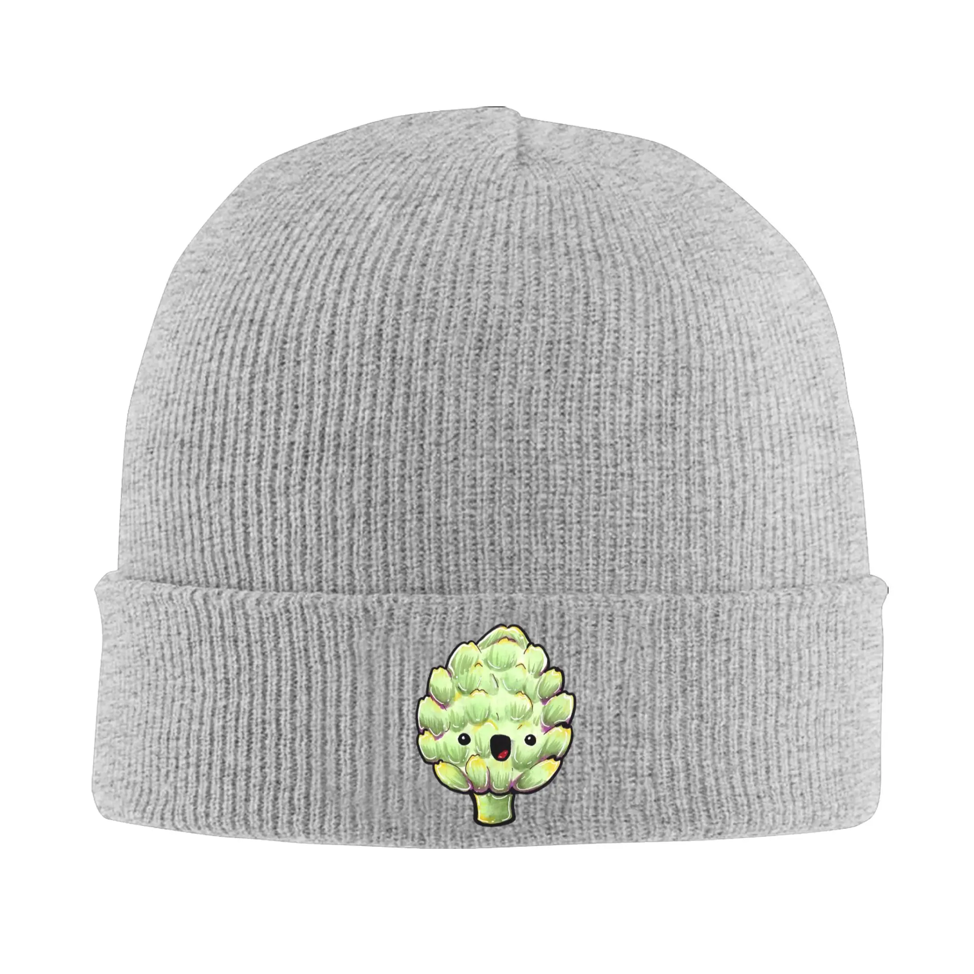 

Милая искусственная теплая вязаная шапка, зимняя вязаная шапка с капюшоном, шапочки Skullies, шапки в стиле хип-хоп для унисекс