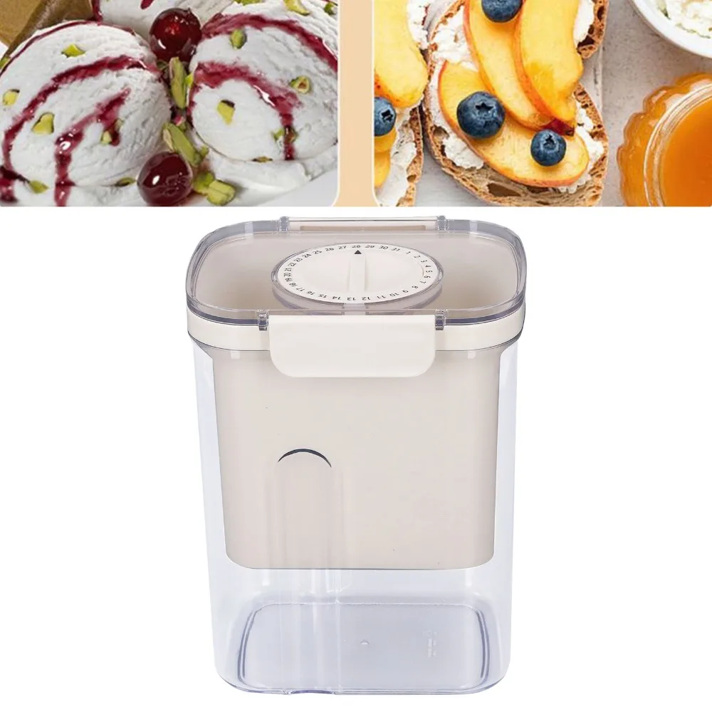 Fine Mesh Yogurt Strainer Leakproof with Timer Greek Yogurt Maker Easy Clean Simple Juicing Food Sieve Homemade Yogurt