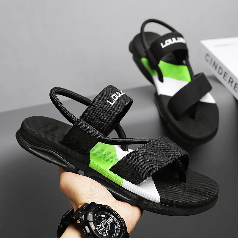 New Beach Sandals For Men Wear Pinch Slippers Outdoor Sandals and Slippers