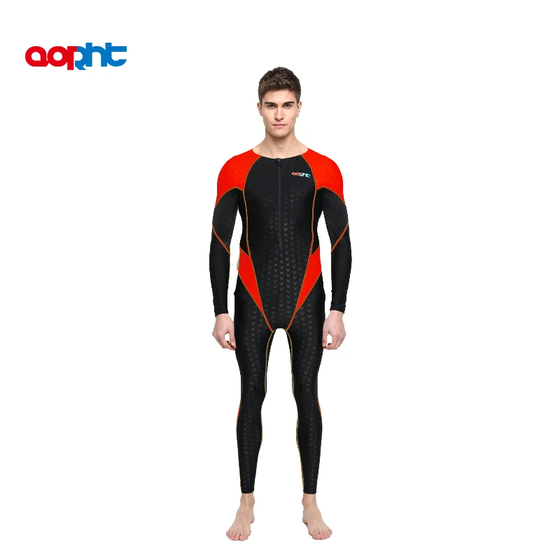 

Men Women Full Body Quick-Dry Water Sport Surfing Beach Rash Guard Professional Long Sleeve WaterProof Athletic Bathing SwimWear