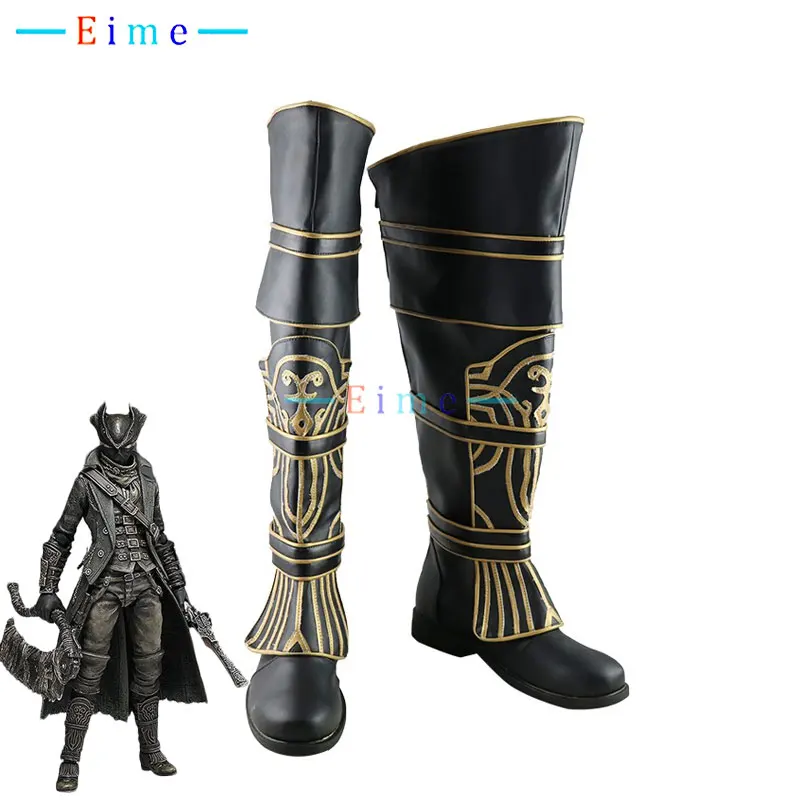 

Обувь для косплея Hunter Gehrmann, игровые аксессуары, реквизит для косплея, обувь из искусственной кожи, карнавальные ботинки на Хэллоуин, индивидуальный заказ