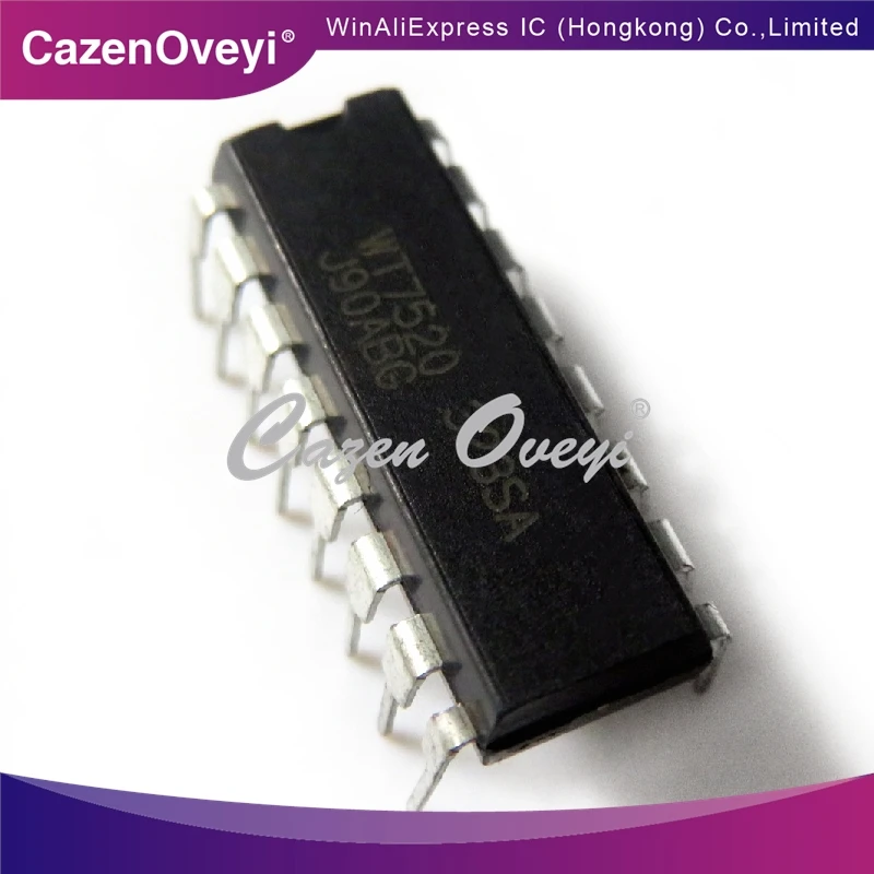 5pcs/lot WT7520 7520 DIP-16 In Stock