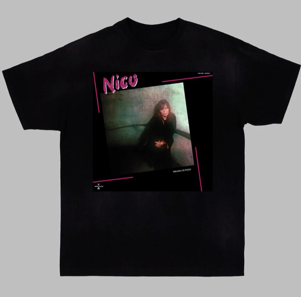 German Singer Nico Velvet Underground Retro Music Art Summer