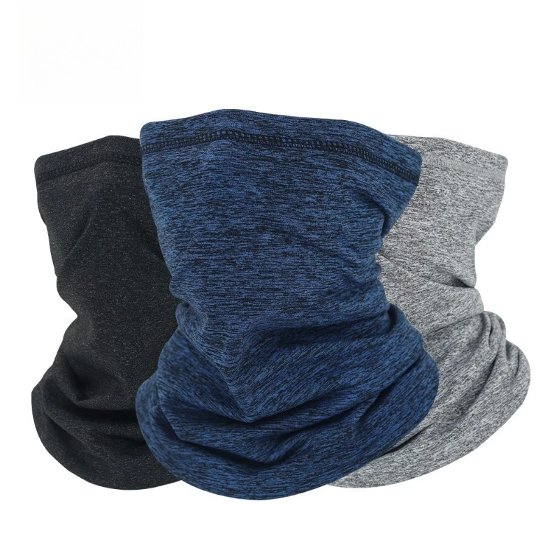 Fleece Neck Gaiter Thickened Warm Cover for Autumn Winter Outdoor Sports Cycling Skiing Ear Protection Face Mask