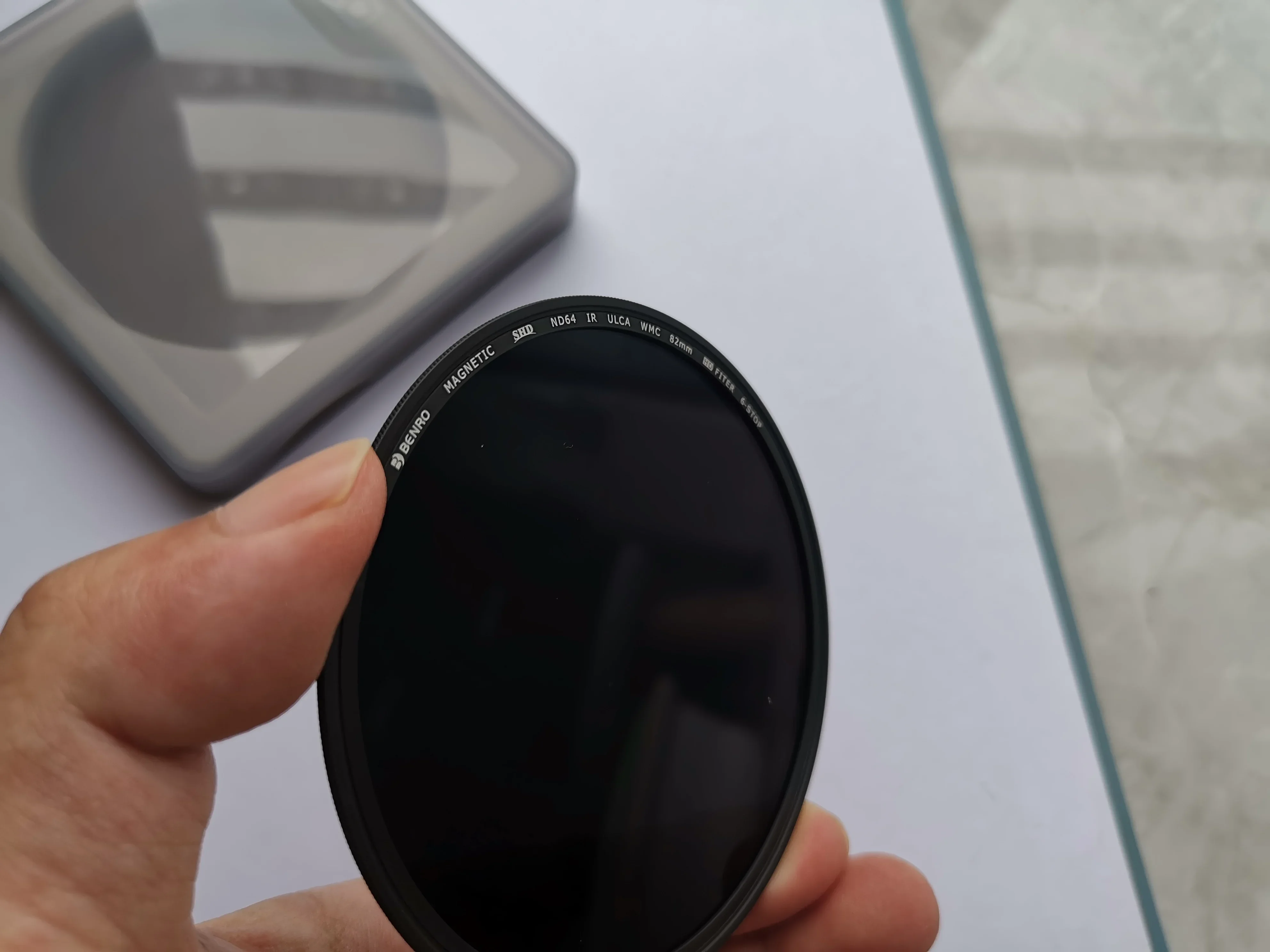 Benro 82mm 77mm 67mm  Magnetic Circular kit ( cpl+nd64+nd1000+nd8+Magnetic  Adapter Ring+ Filter Pouch+Lens Cap) filter